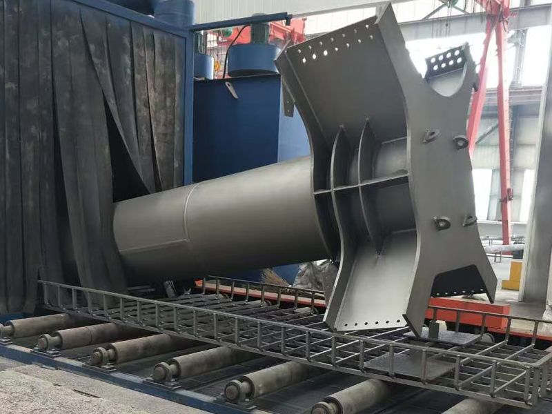 H型钢通过式抛丸清理机