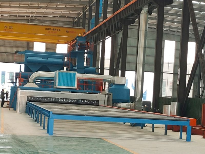 钢板预处理线