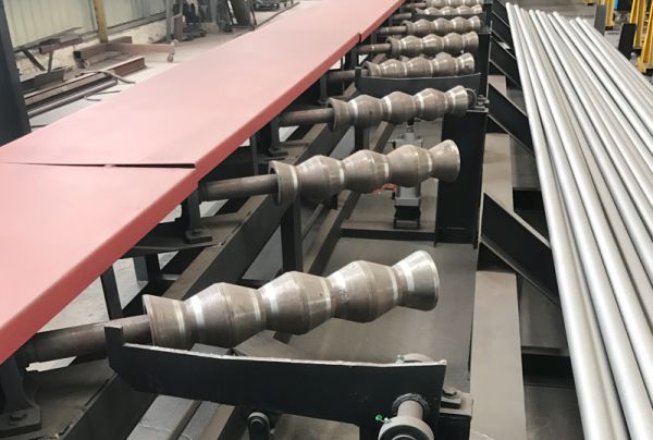 钢管外壁抛丸清理机