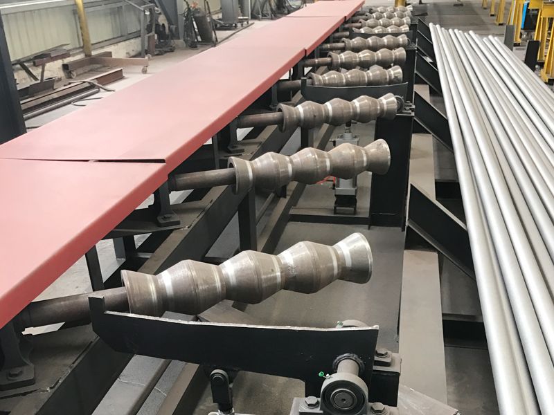 钢管外壁抛丸清理机