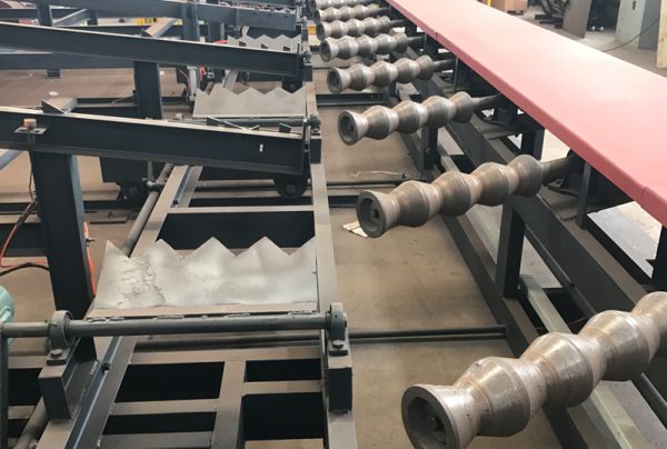 钢管外壁抛丸清理机