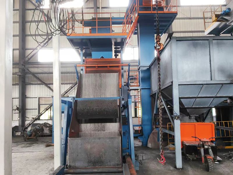 履带式抛丸清理机