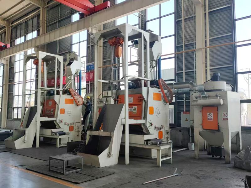 履带式抛丸清理机