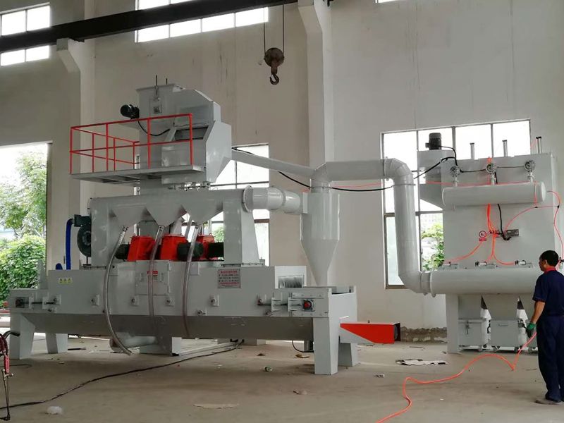 履带通过式抛丸清理机