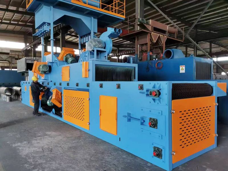 网带式抛丸清理机