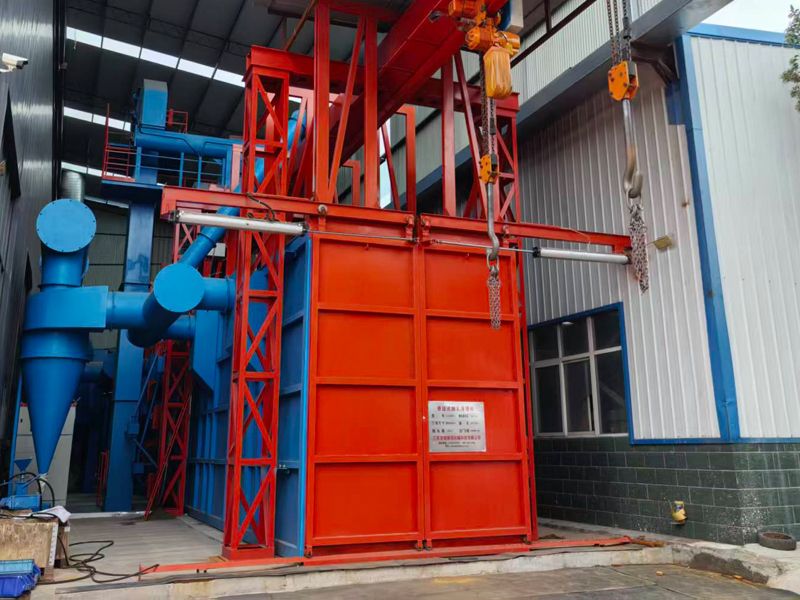 悬挂式抛丸清理机