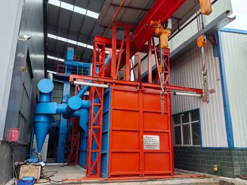 悬挂式抛丸清理机