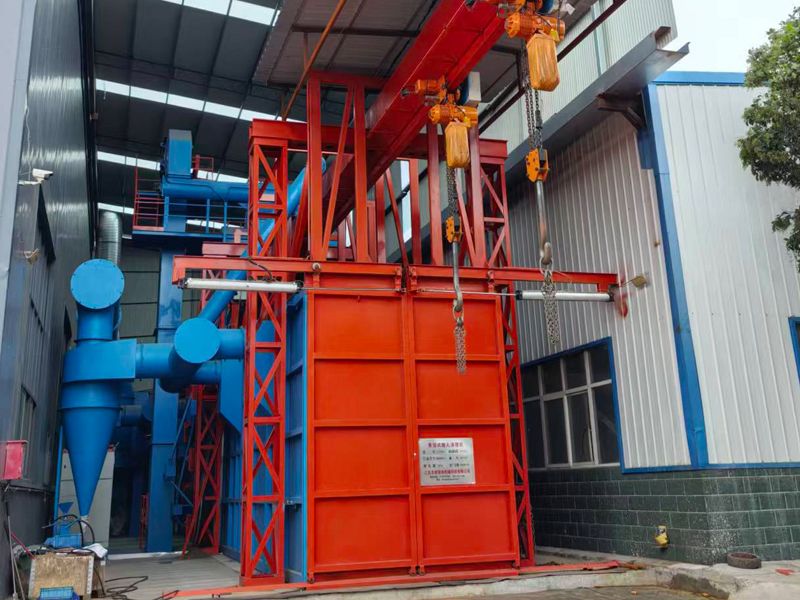 悬挂式抛丸清理机