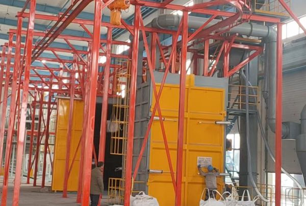 悬挂式抛丸清理机