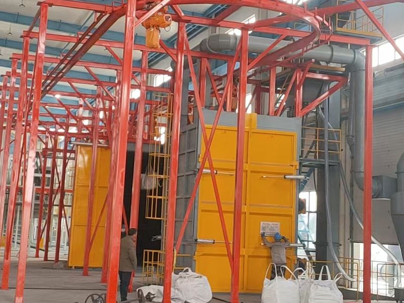 悬挂式抛丸清理机