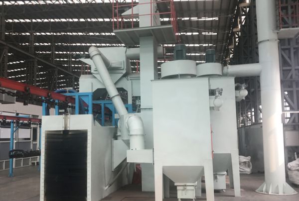 悬链通过式抛丸清理机