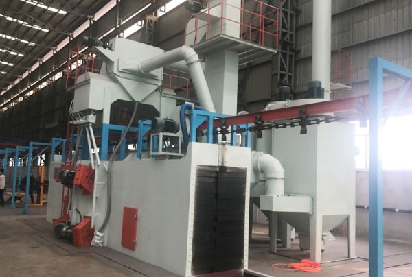 悬链通过式抛丸清理机