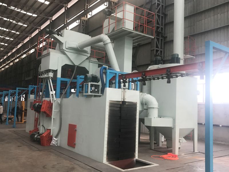 悬链通过式抛丸清理机