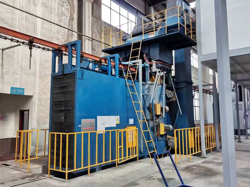 悬链通过式抛丸清理机